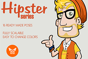 Hipster Series Mascot