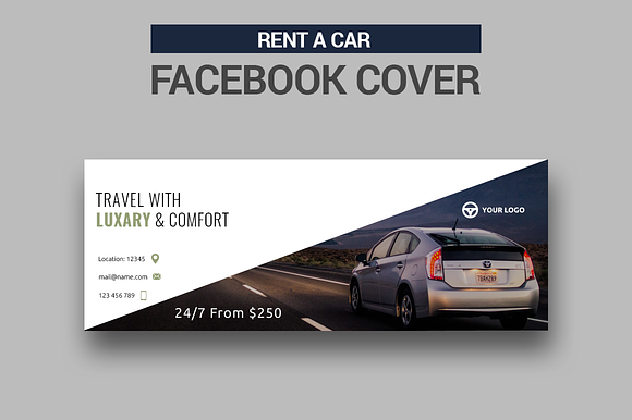 Rent a Care - Facebook Covers in Facebook Templates - product preview 4