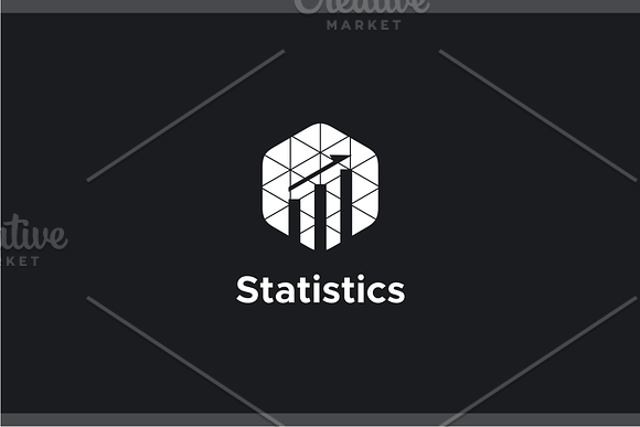 Statistics Logo in Logo Templates - product preview 1