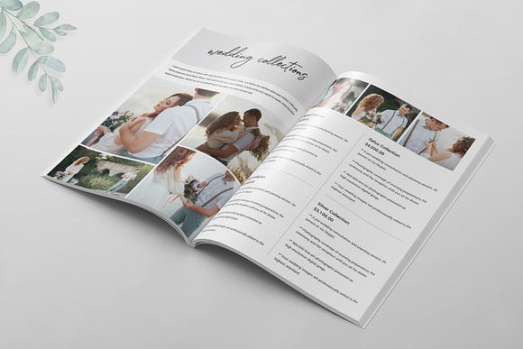 Wedding Photography Magazine Guide in Magazine Templates - product preview 4