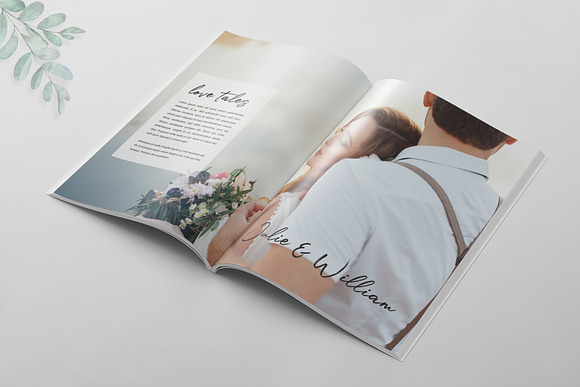 Wedding Photography Magazine Guide in Magazine Templates - product preview 5