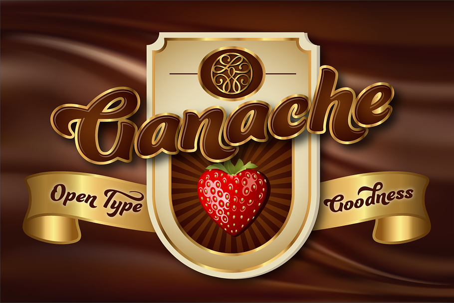 Ganache in Display Fonts - product preview 8