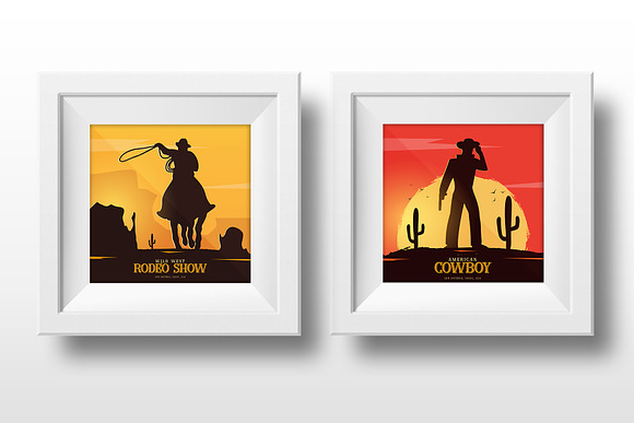Cowboy & Wild West Insta Banners in Instagram Templates - product preview 1
