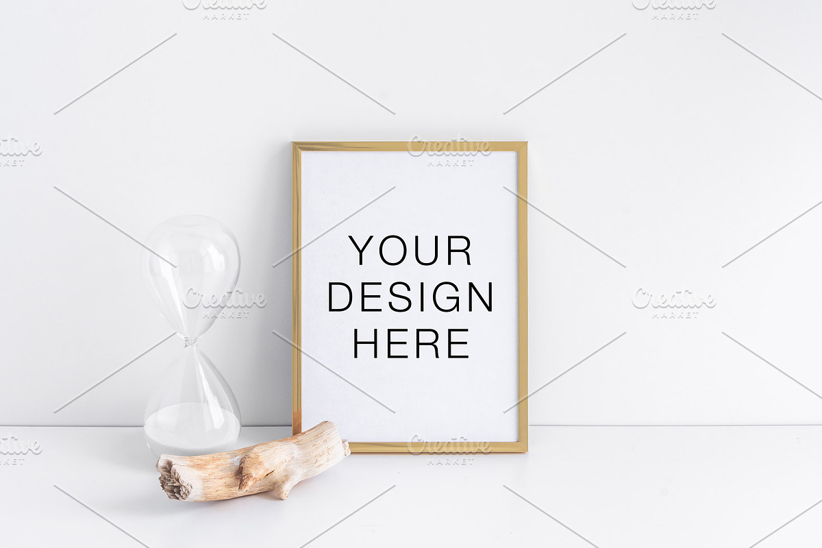 Frame Mockup 18X24 7X9 PSD PNG JPG in Print Mockups - product preview 8