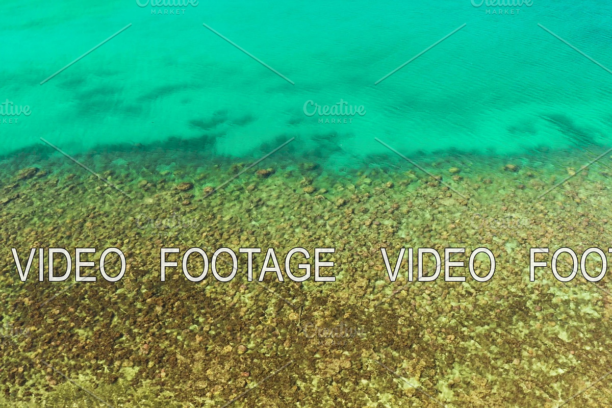 Top view of a clean ocean water near in Graphics - product preview 8