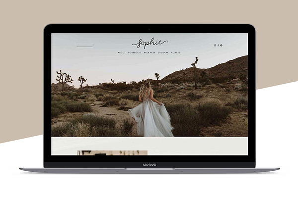 Squarespace Template: Sophie