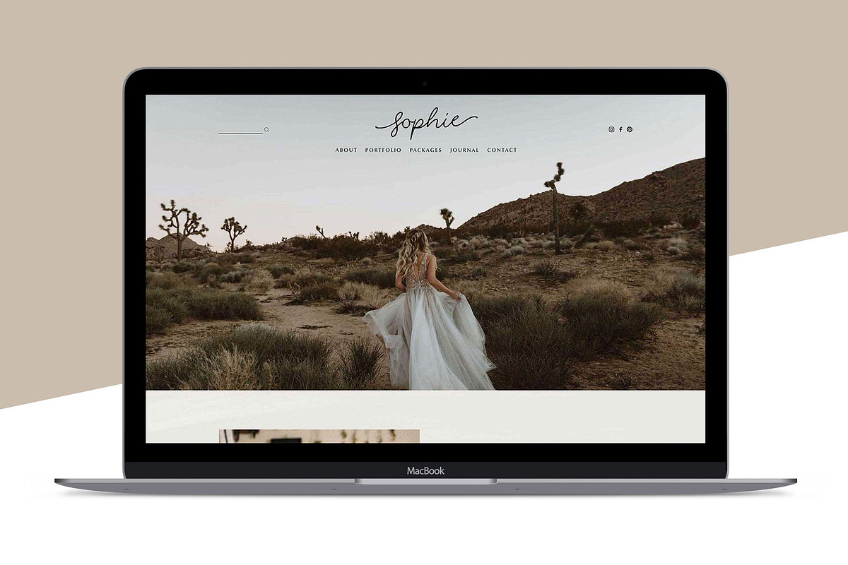 Squarespace Template: Sophie in Website Templates - product preview 8