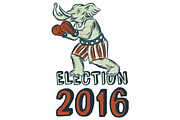 Election 2016 Republican Elephant Bo