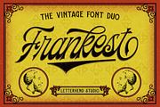 Frankest - The Vintage Font Duo