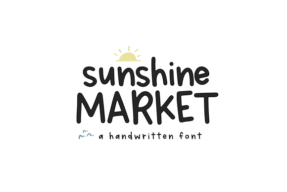 Sunshine Market - Handwritten Font in Display Fonts - product preview 11