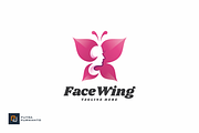 Face Wing - Logo Template