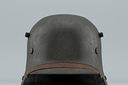 German Helmet WWI Stahlhelm M1916