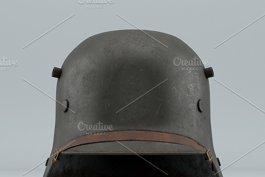 German Helmet WWI Stahlhelm M1916