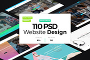 110 PSD Website Design