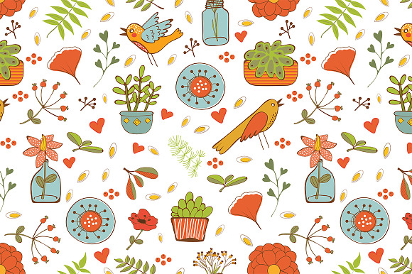 Houseplants in Illustrations - product preview 3