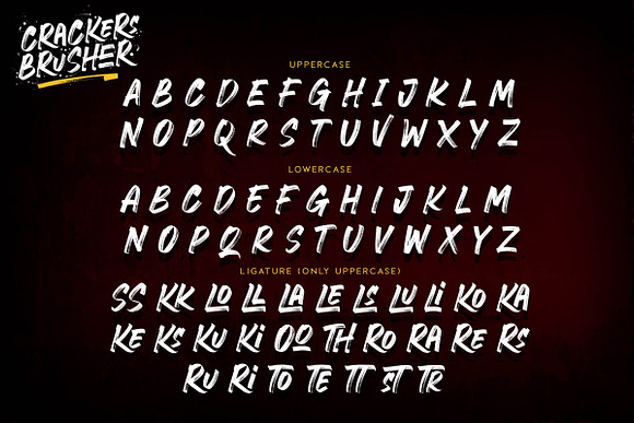 Crackers Brusher - Brush Street V.2 in Display Fonts - product preview 9