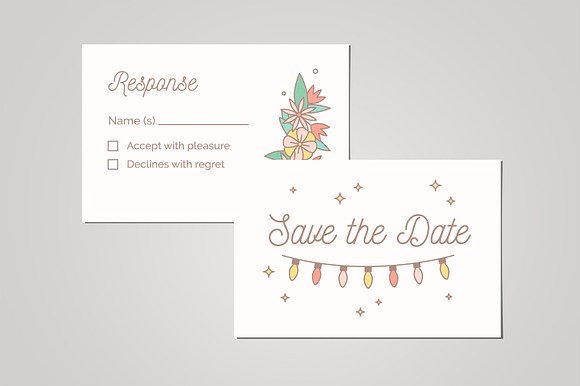 Wedding invitation in Objects - product preview 5