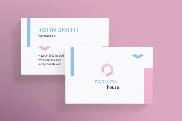 Fashion Shop Business Card in Business Card Templates - product preview 1