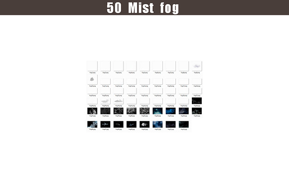 50 Fog mist smoke photo overlay in Add-Ons - product preview 3
