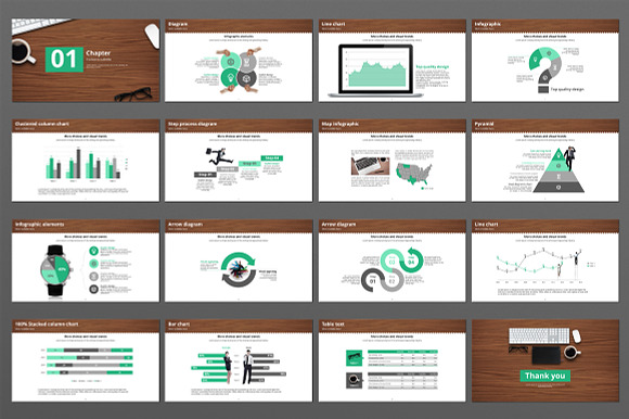 Office Supplies in PowerPoint Templates - product preview 1