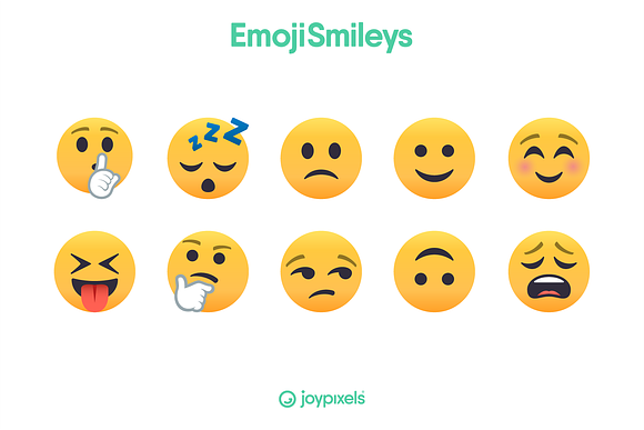 Emoji Smiley Icons by JoyPixels® in Smiley Face Icons - product preview 3