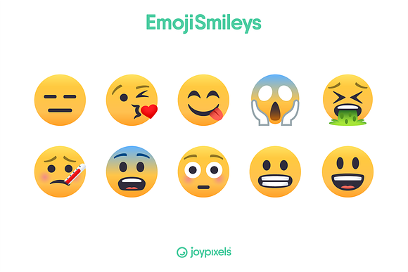 Emoji Smiley Icons by JoyPixels® in Smiley Face Icons - product preview 5
