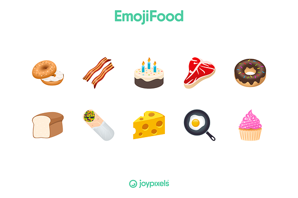 Emoji Food Icons by JoyPixels® in Food Icons - product preview 2