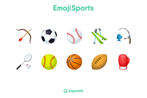 Emoji Sports Icons by JoyPixels® in Football Icons - product preview 1