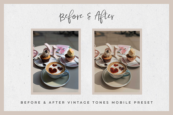 Vintage Lightroom Mobile Presets in Add-Ons - product preview 1