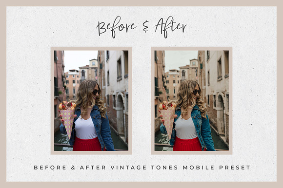 Vintage Lightroom Mobile Presets in Add-Ons - product preview 2