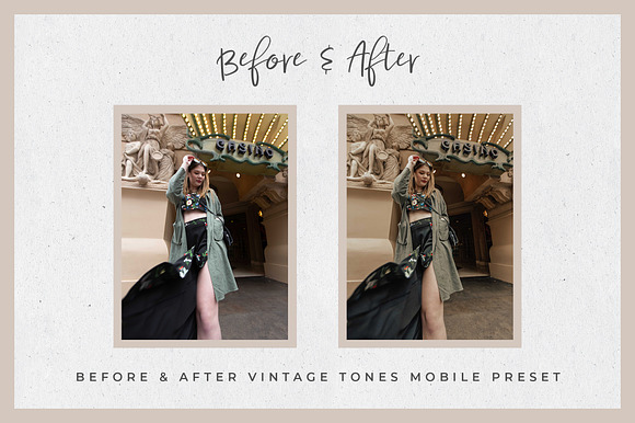 Vintage Lightroom Mobile Presets in Add-Ons - product preview 6