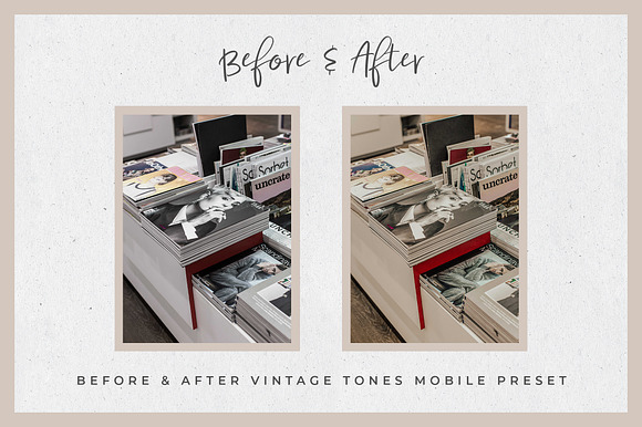 Vintage Lightroom Mobile Presets in Add-Ons - product preview 7