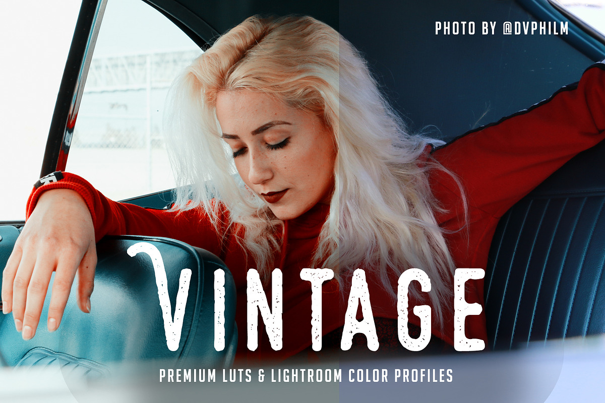 Vintage Premium LUT 24 Pack in Photoshop Actions - product preview 8