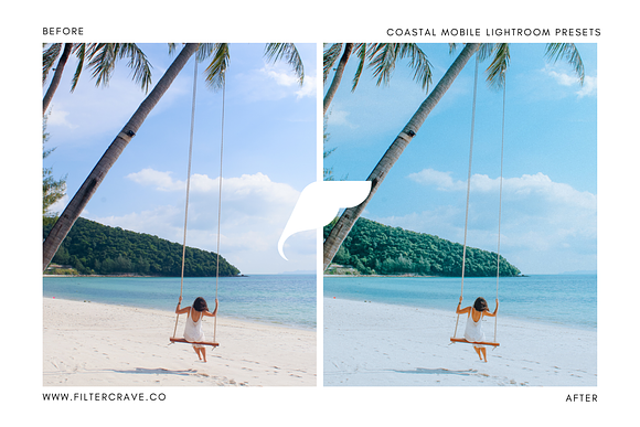 Coastal Mobile Lightroom Presets in Add-Ons - product preview 3