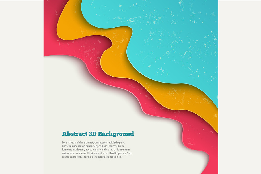 Abstract 3d vector background. in Graphics - product preview 8