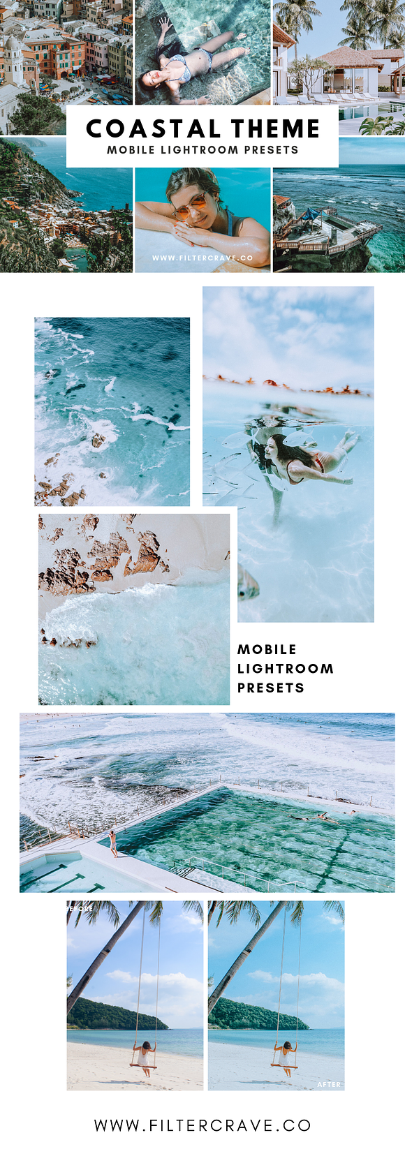 Coastal Mobile Lightroom Presets in Add-Ons - product preview 6