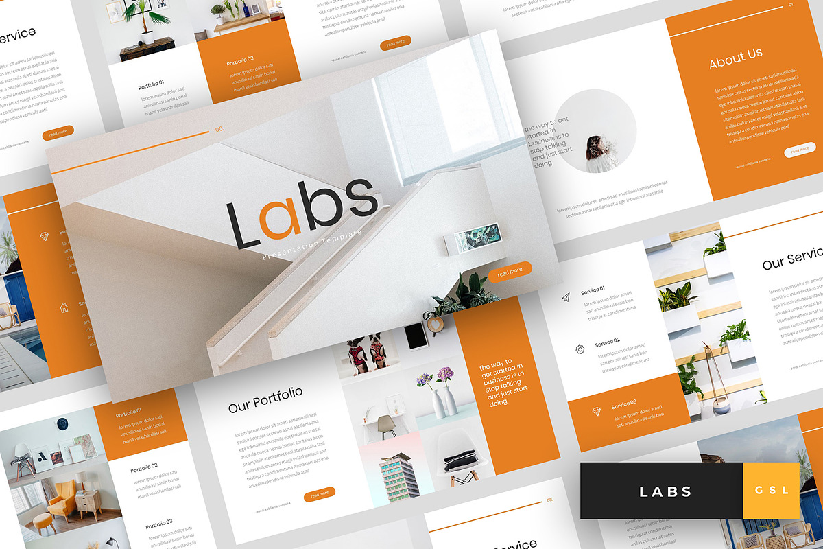 Labs - Creative Google Slides in Google Slides Templates - product preview 8