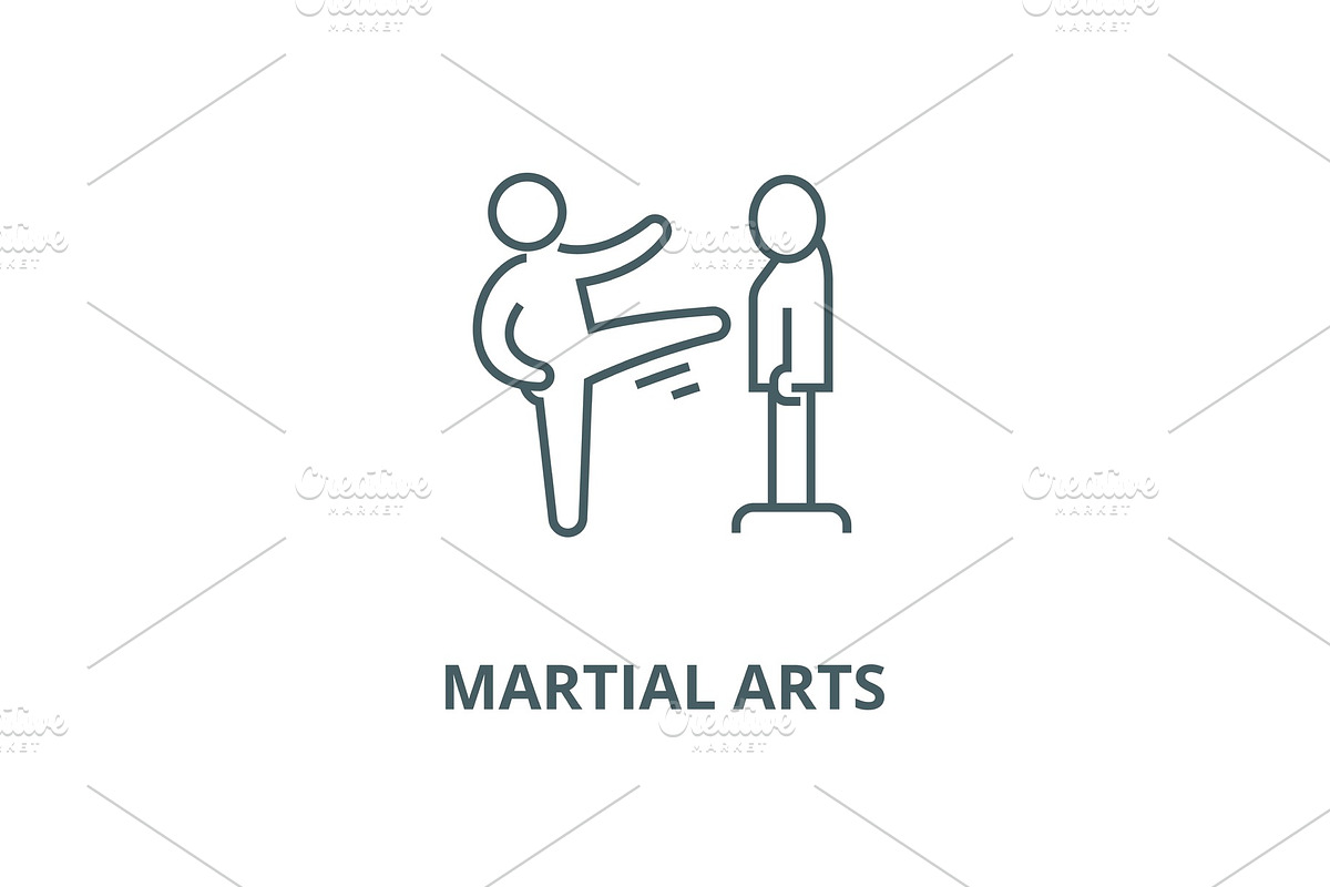 Karate, martial arts, kung fu, tae in Illustrations - product preview 8