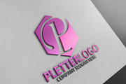 P letter logo