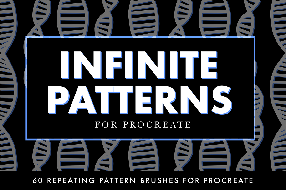 INFINITE PATTERNS Procreate Brushes in Photoshop Brushes - product preview 8