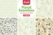 Flower Seamless Patterns
