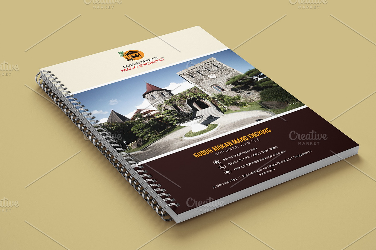 Vintage Restaurant Menu Template in Magazine Templates - product preview 8