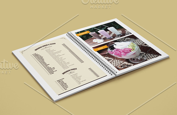 Vintage Restaurant Menu Template in Magazine Templates - product preview 3