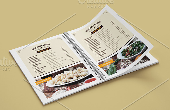 Vintage Restaurant Menu Template in Magazine Templates - product preview 8