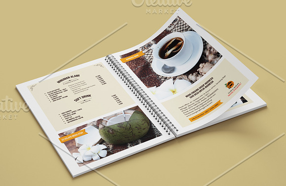 Vintage Restaurant Menu Template in Magazine Templates - product preview 9