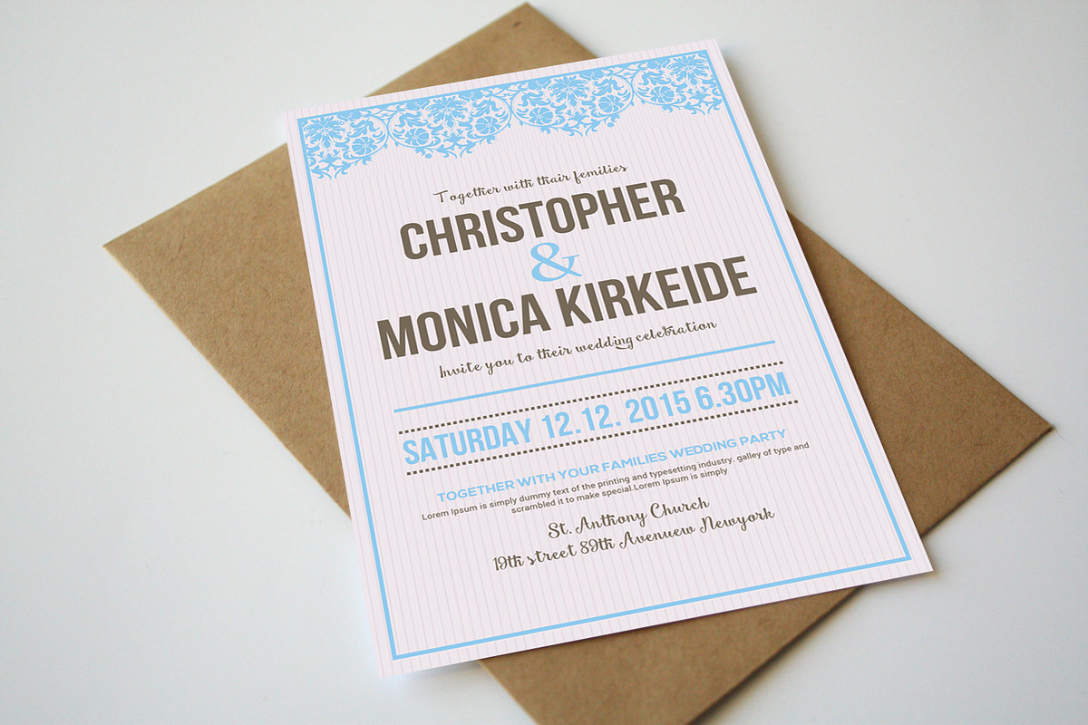 Wedding Save The Date Invitation in Wedding Templates - product preview 8