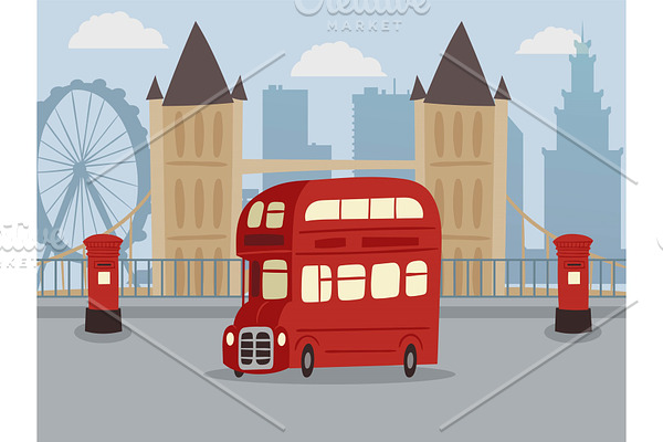 Discover London on double decker red