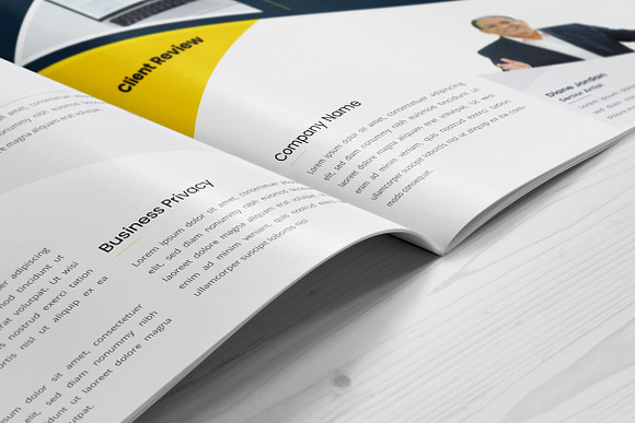 Business Brochure Design - 8 Pages in Brochure Templates - product preview 6