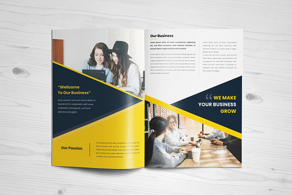 Business Brochure Design - 8 Pages in Brochure Templates - product preview 7
