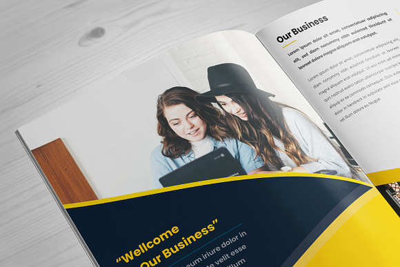 Business Brochure Design - 8 Pages in Brochure Templates - product preview 10